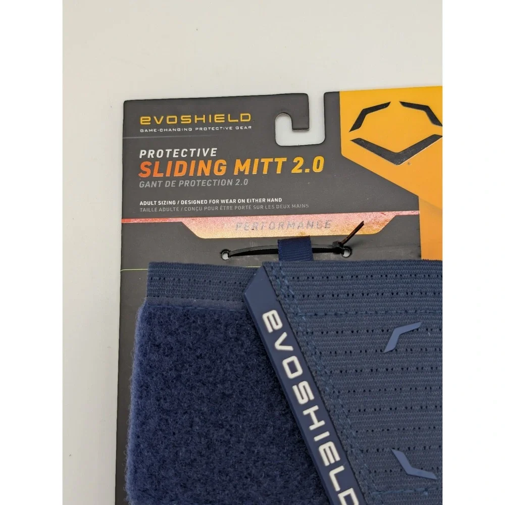 Evoshield 2.0 Baseball/Softball Sliding Mitt - Navy Blue Left/Right Hand Wear